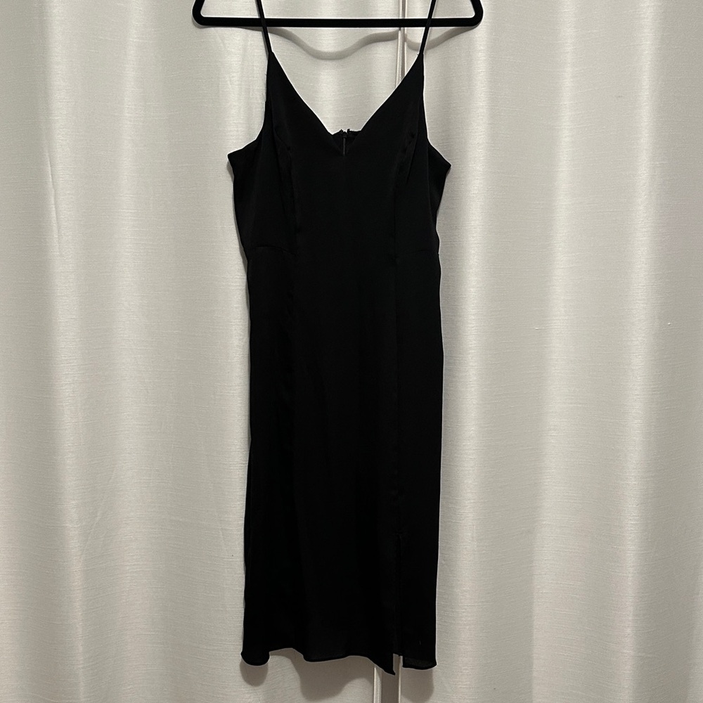 Express Black Midi Dress